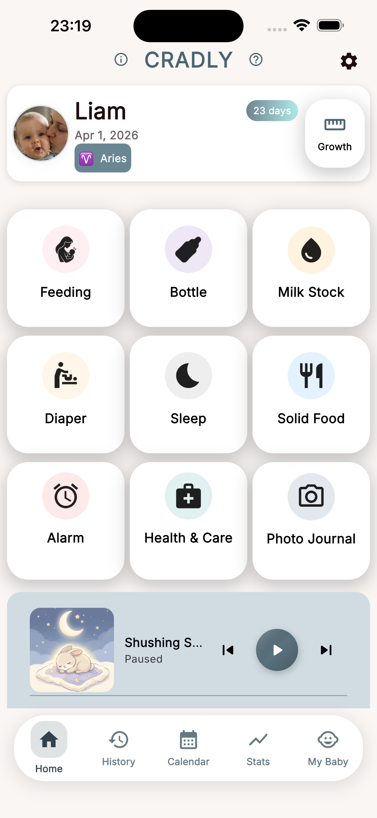 Cradly App Screenshot